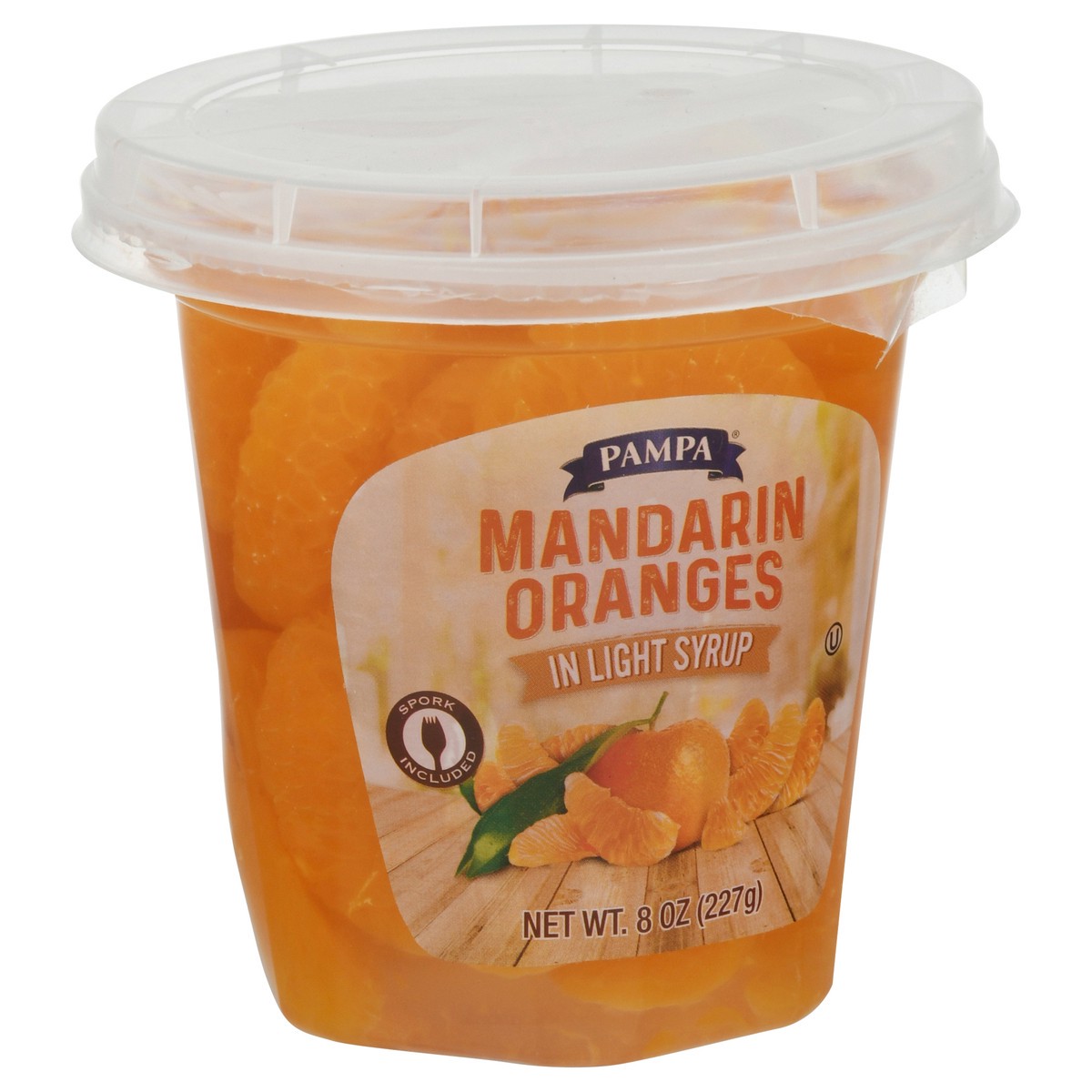 slide 2 of 9, Pampa Mandarin Oranges in Light Syrup 8 oz, 8 oz