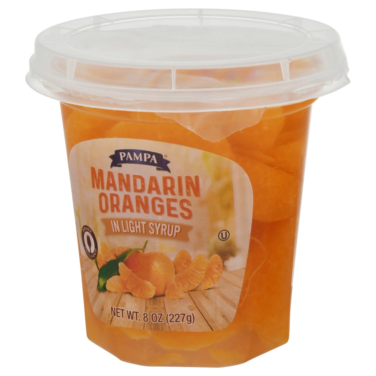 slide 3 of 9, Pampa Mandarin Oranges in Light Syrup 8 oz, 8 oz