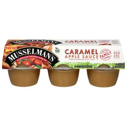 Musselman's Caramel Apple Sauce - 6 x 4 oz Cups