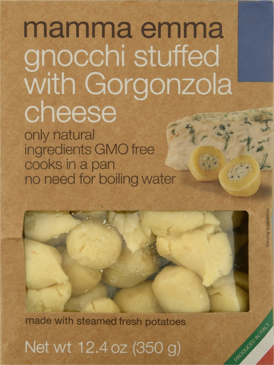 slide 9 of 9, mamma emma Gnocchi Stuffed With Gorgonzola Cheese 12.4 oz Box, 12.4 oz