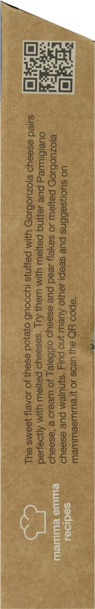 slide 3 of 9, mamma emma Gnocchi Stuffed With Gorgonzola Cheese 12.4 oz Box, 12.4 oz