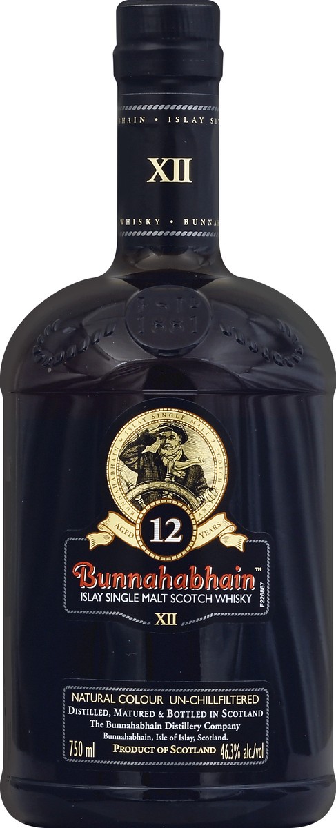 slide 2 of 2, Bunnahabhain Scotch Whisky 750 ml, 750 ml