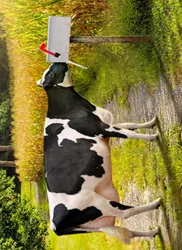 Avanti Card Friendship Mailbox Cow