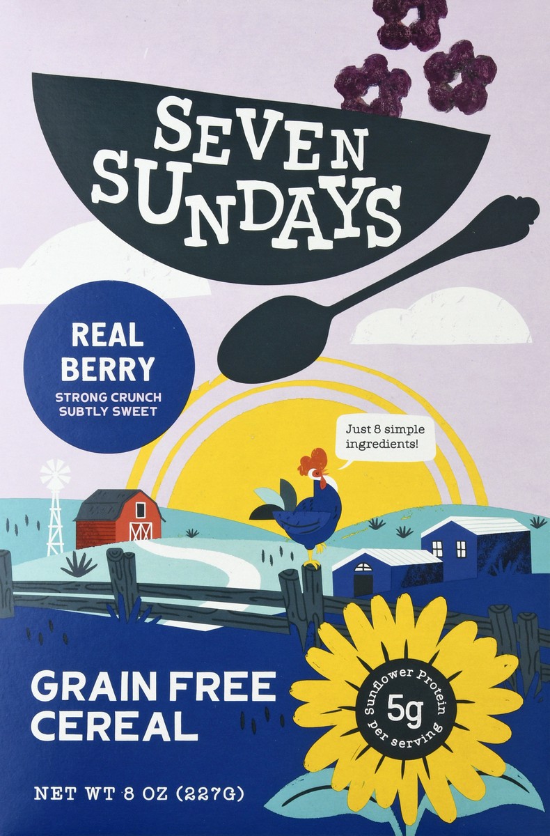 slide 8 of 13, Seven Sundays Grain Free Real Berry Cereal 8 oz, 8 oz