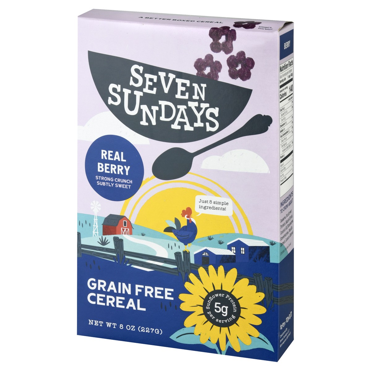 slide 10 of 13, Seven Sundays Grain Free Real Berry Cereal 8 oz, 8 oz