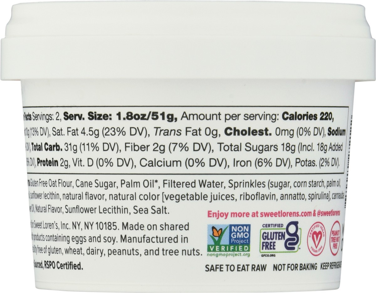 slide 5 of 9, Sweet Loren's Birthday Cake Edible Cookie Dough 3.6 oz, 3.6 oz