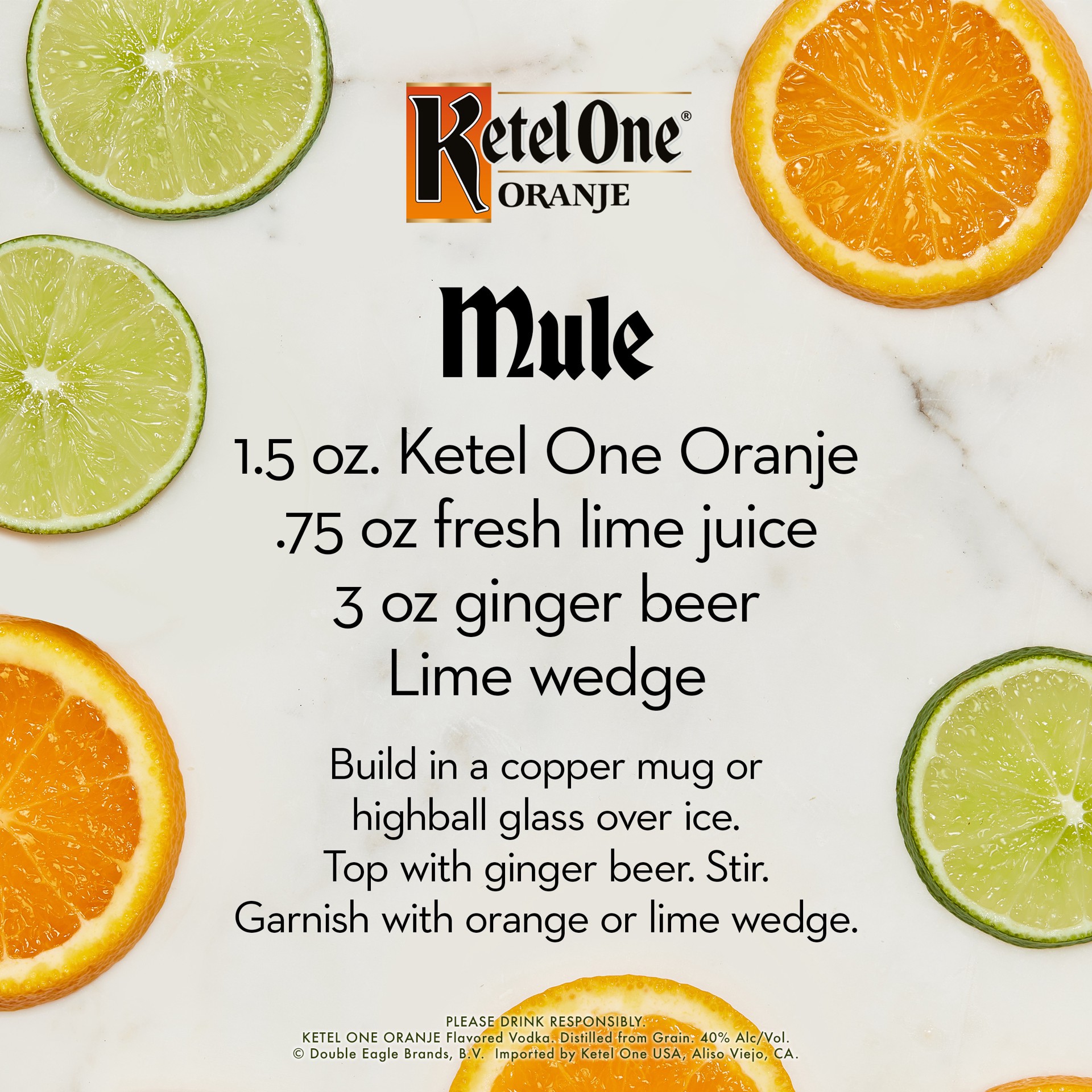 slide 2 of 7, Ketel One Oranje Flavored Vodka, 1 L, 1 liter