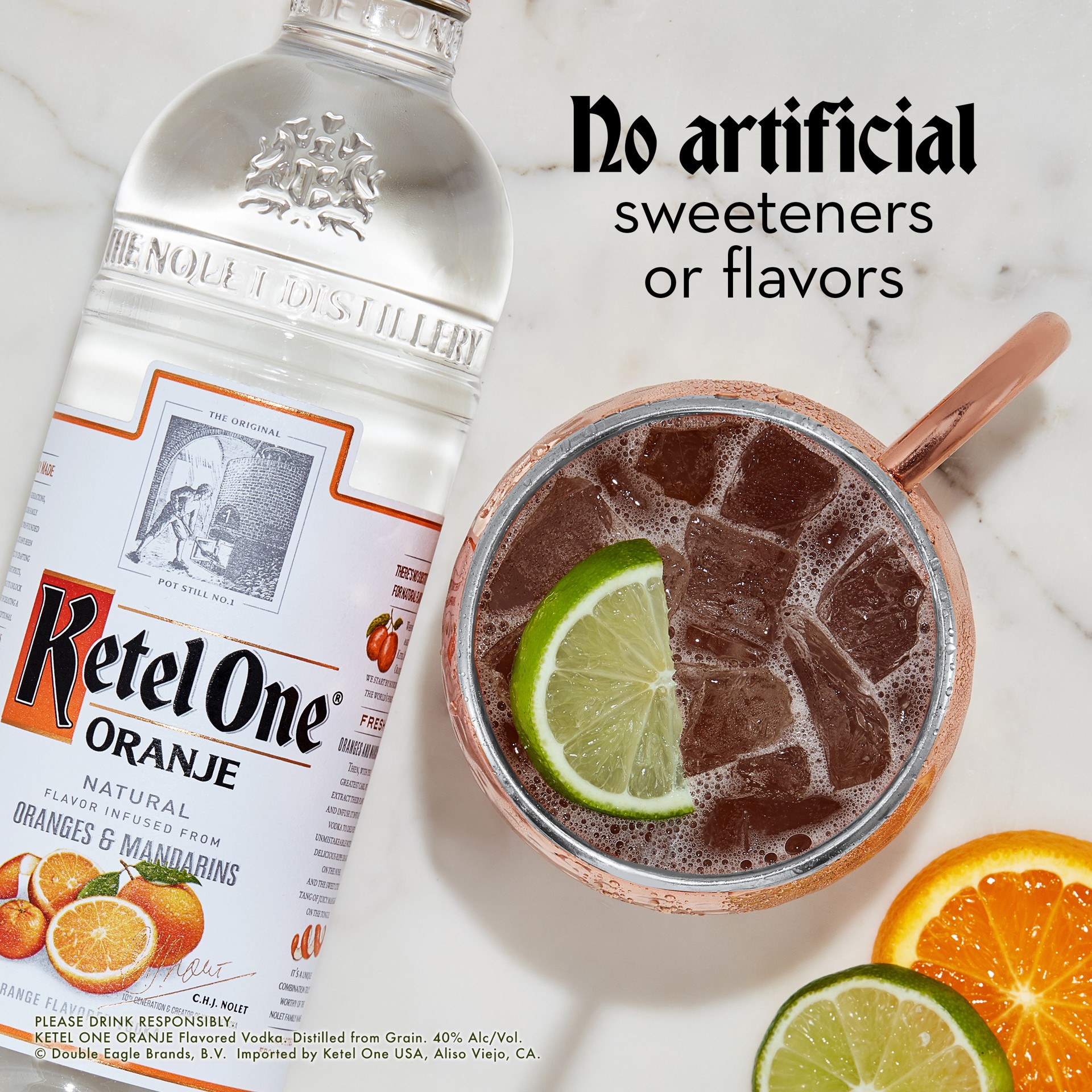 slide 5 of 7, Ketel One Oranje Flavored Vodka, 1 L, 1 liter