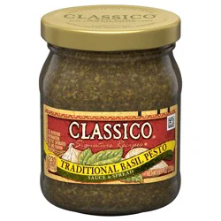 Classico Signature Recipes Traditional Basil Pesto Sauce & Spread, 8.1 oz. Jar