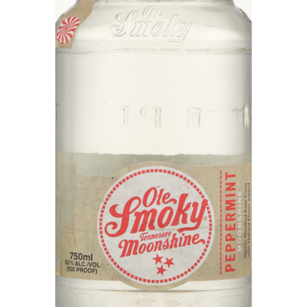 slide 4 of 8, Ole Smoky Peppermint Moonshine Flavored Whiskey, 750 ml