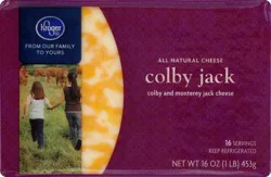 Kroger Colby Jack Cheese Bar