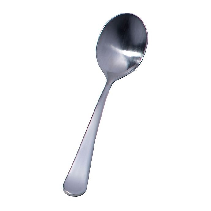 slide 1 of 1, Gourmet Settings Windermere Brushed Espresso Spoon, 1 ct