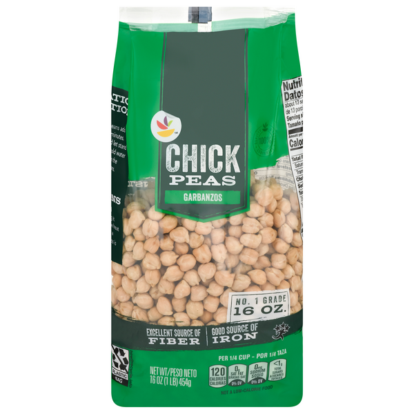 slide 1 of 1, Giant Dried Chick Peas, 16 oz