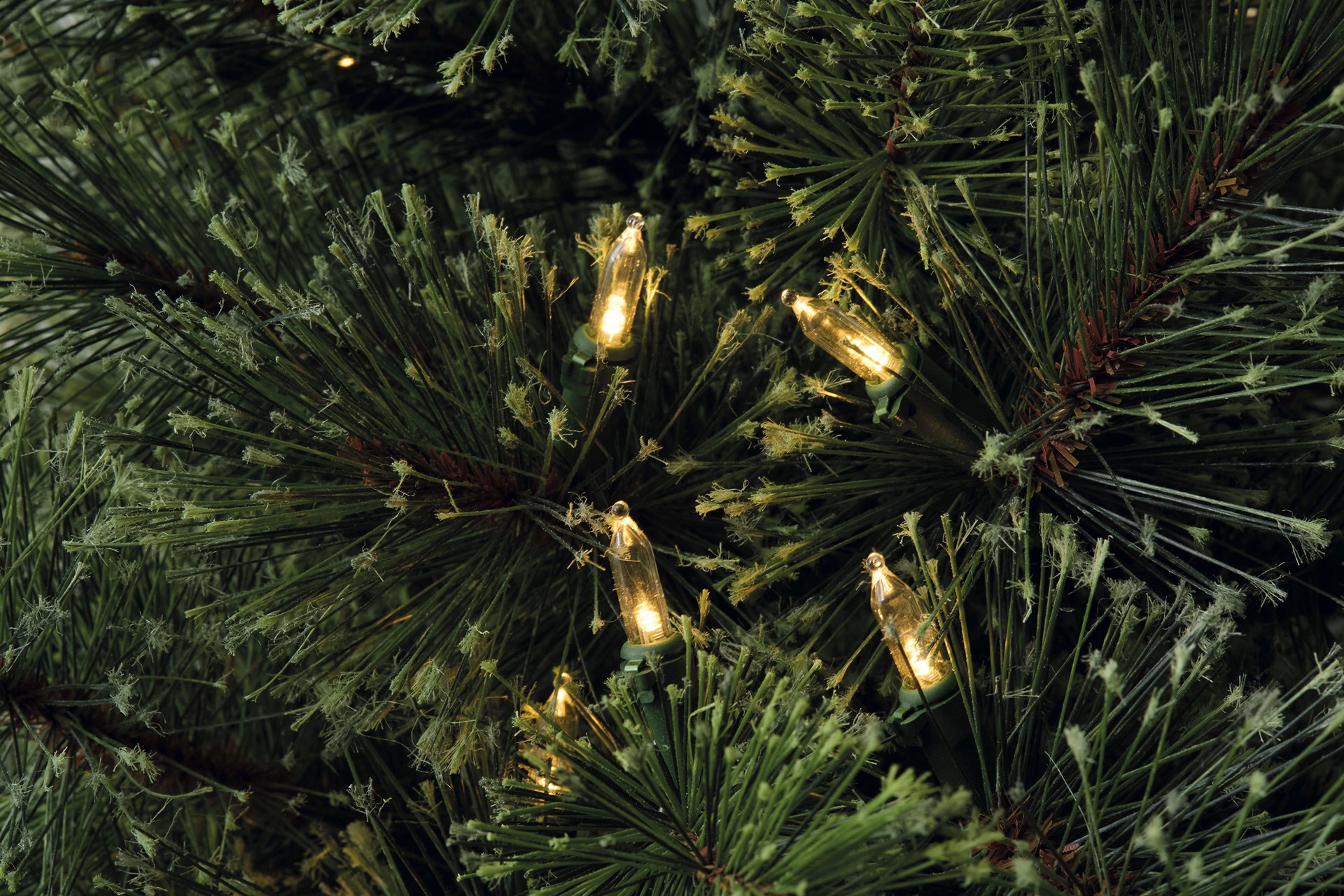 slide 3 of 10, 5ft. Pre-Lit Bowen Pine Artificial Christmas Tree, Warm White Led Lights By Ashland, 5 ft