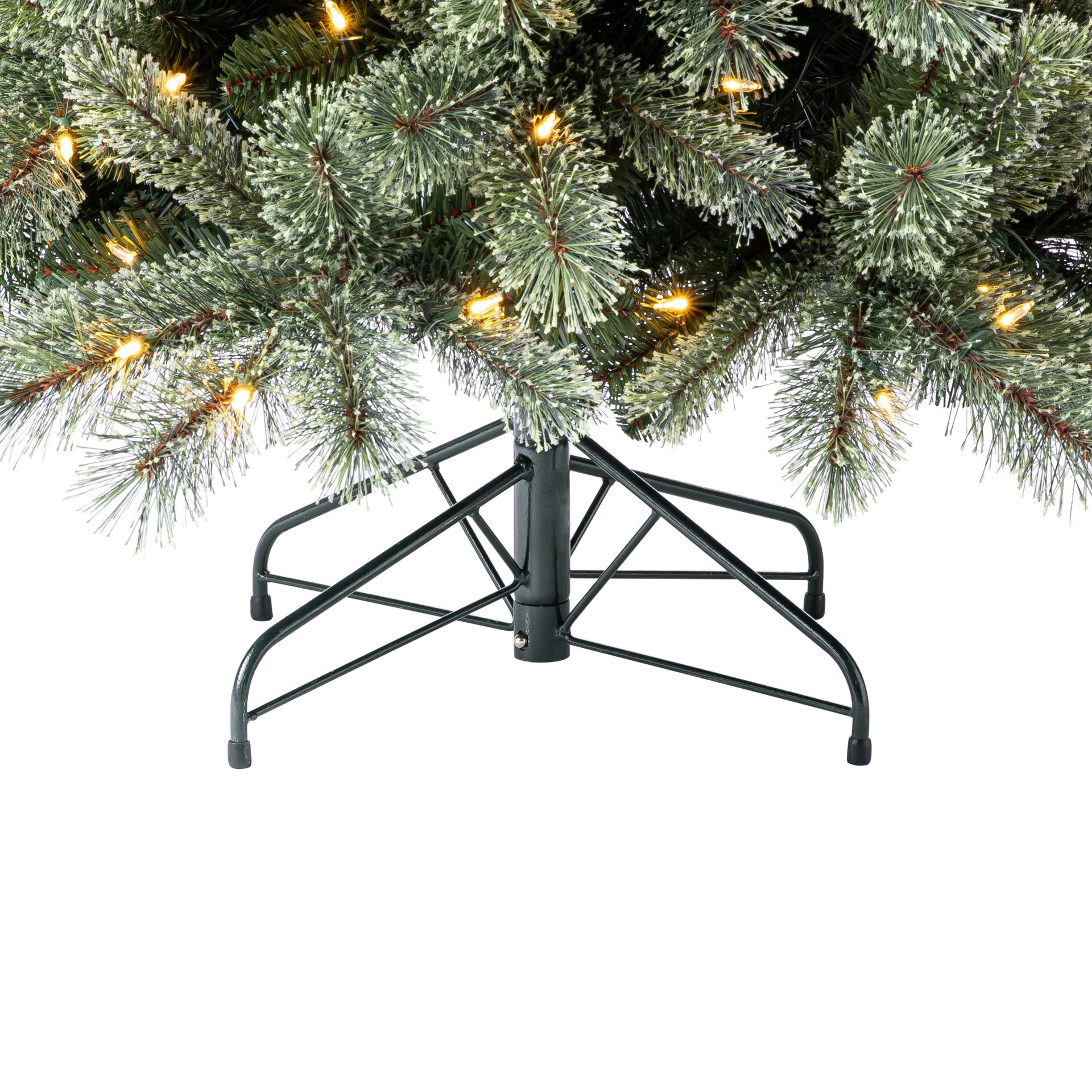 slide 10 of 10, 5ft. Pre-Lit Bowen Pine Artificial Christmas Tree, Warm White Led Lights By Ashland, 5 ft