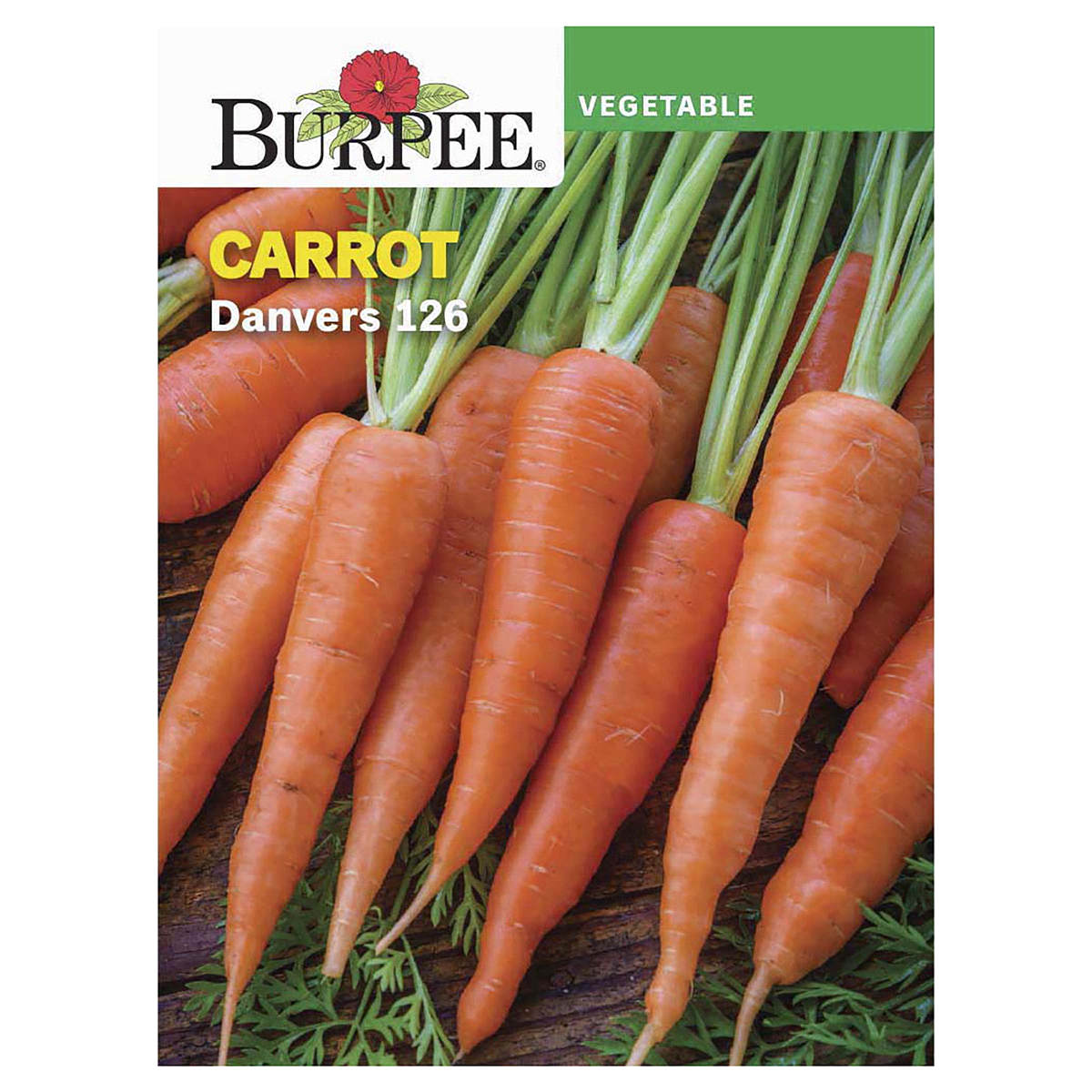 slide 1 of 5, Burpee Carrot Danvers Half Long Seeds, 2 gram