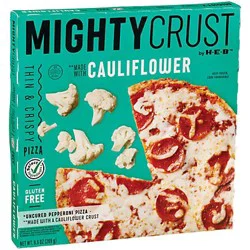 H-E-B Mighty Crust Pepperoni Pizza