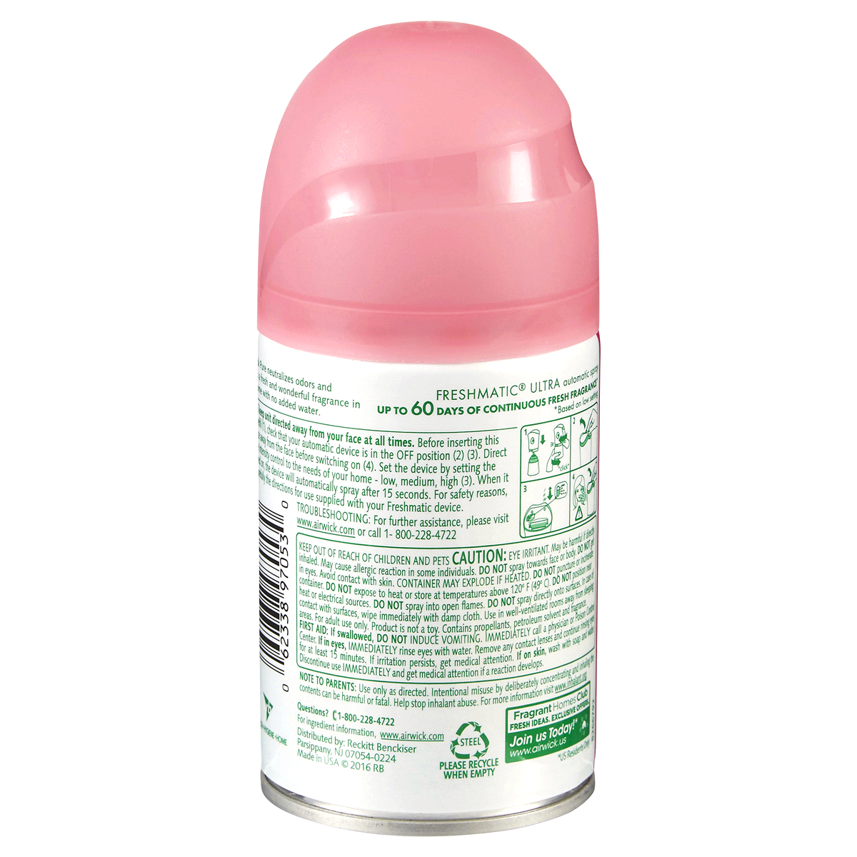 slide 5 of 6, Air Wick Freshmatic Ultra, Refill Pure Tropical Flowers, 6.17 oz