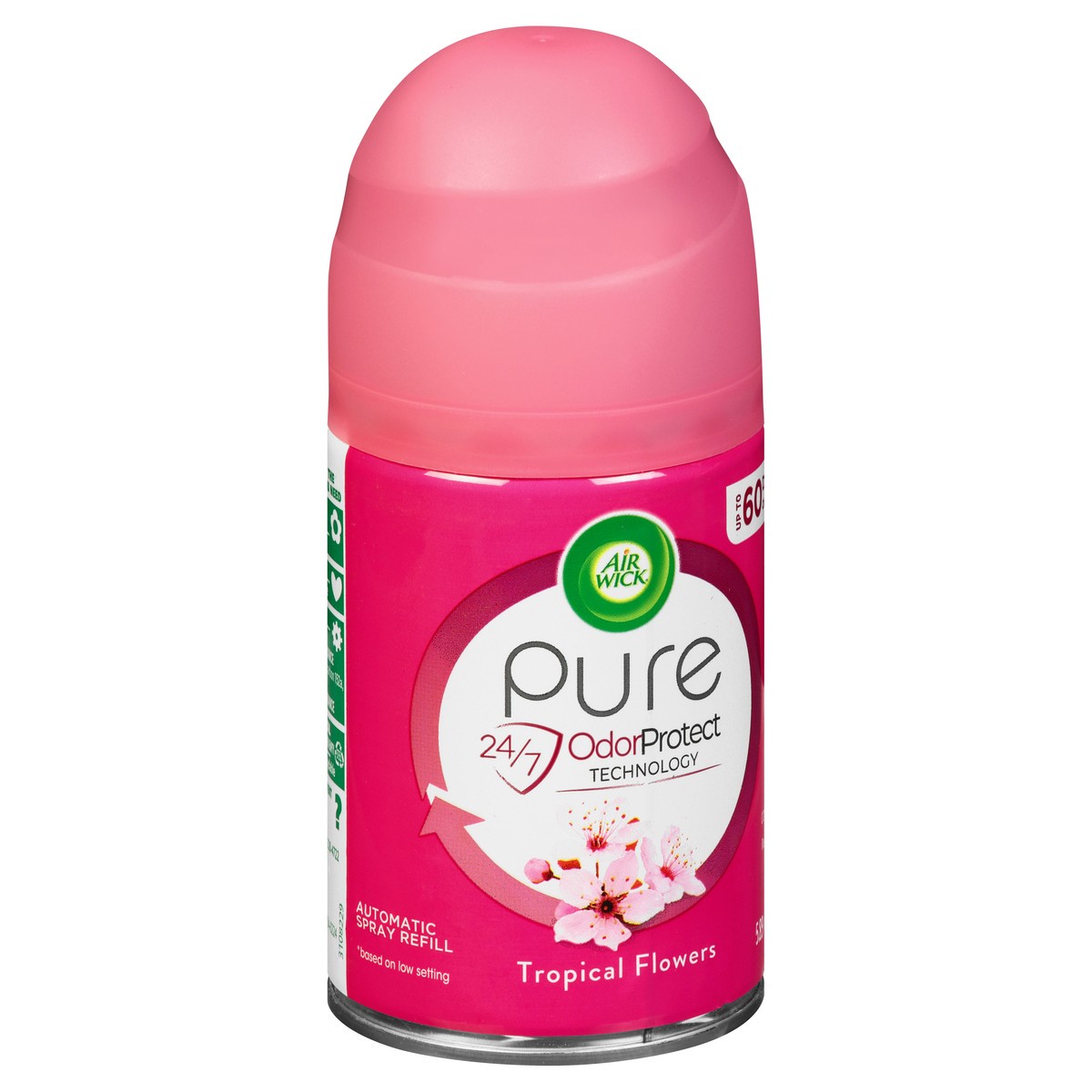 slide 9 of 12, Air Wick Pure Automatic Air Freshener Spray 1 Refill, Tropical Flowers, 5.89 oz