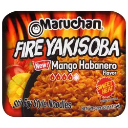Maruchan Stir Fry Style Mango Habanero Noodles 3.93 oz