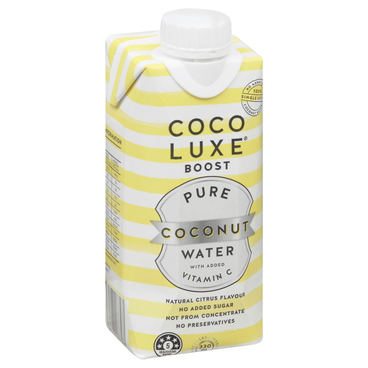slide 4 of 14, Coco Luxe Boost with Vitamin C & B12 Coconut Water, 1 ct
