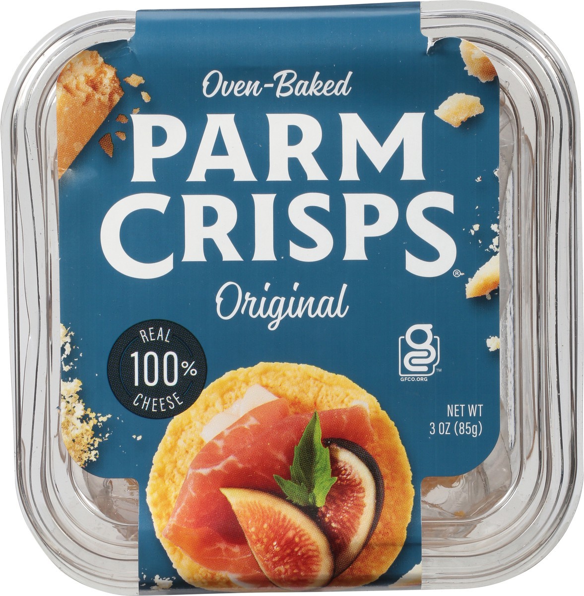 slide 2 of 7, ParmCrisps Oven-Baked Original Crisps 3 oz, 3 oz