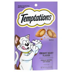 Temptations Creamy Dairy Flavor Treats for Cats 3 oz