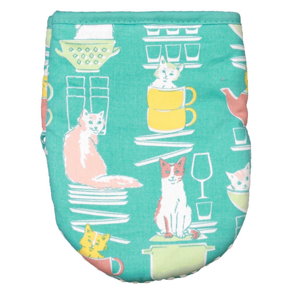 slide 2 of 4, Everyday Living Grabber Oven Mitt - Cats, 1 ct