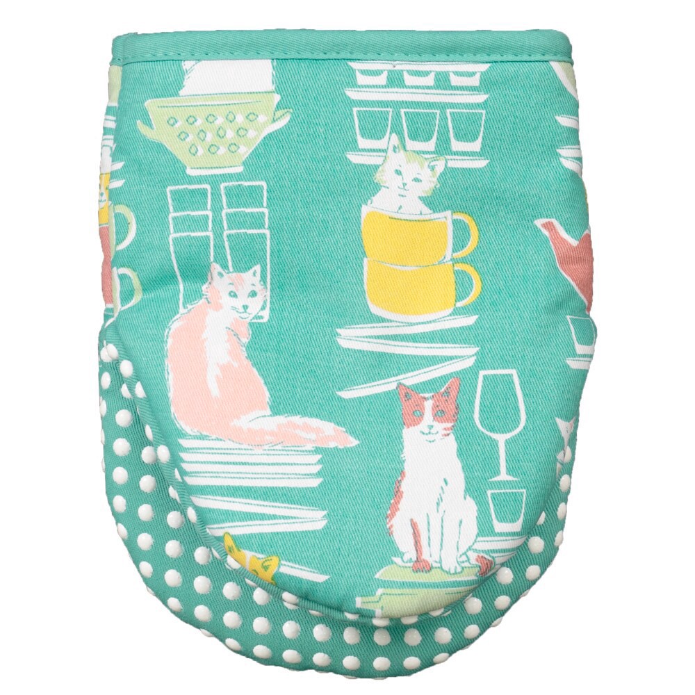 slide 4 of 4, Everyday Living Grabber Oven Mitt - Cats, 1 ct