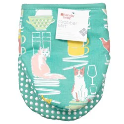 Everyday Living Grabber Oven Mitt - Cats