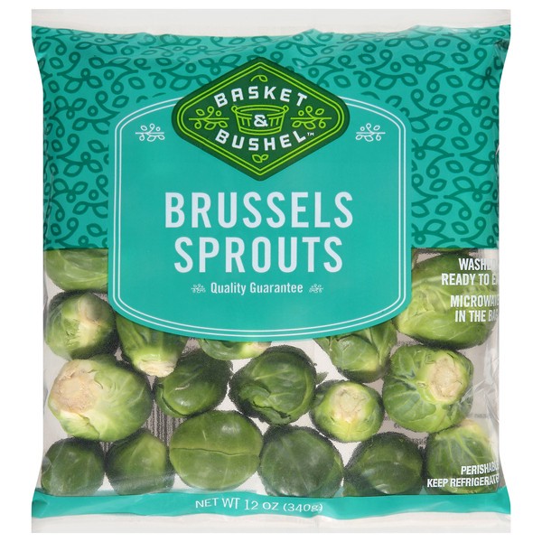 slide 1 of 1, Basket & Bushel Brussels Sprouts, 12 ct