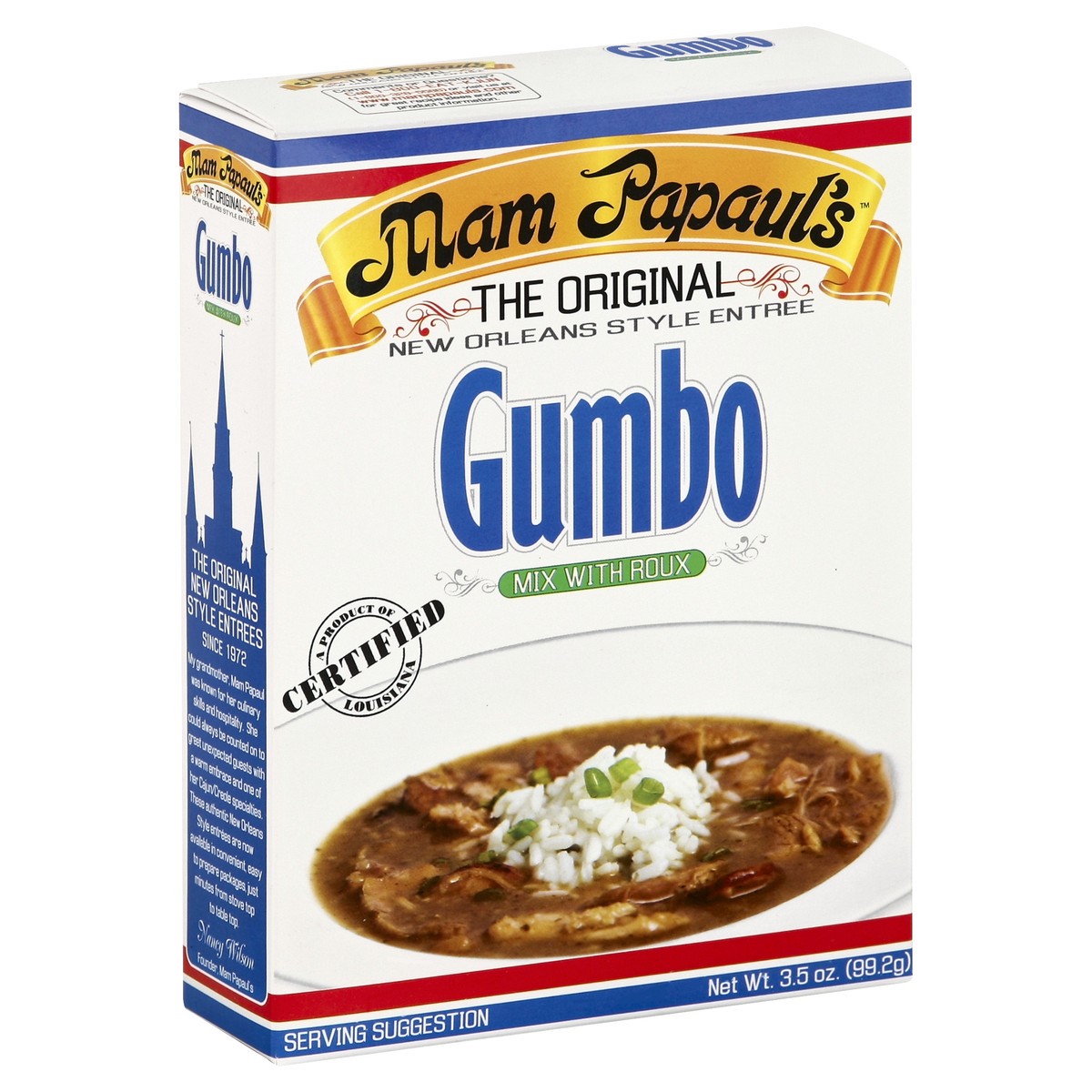 slide 2 of 5, Mam Papaul's Gumbo Mix 3.5 oz, 3.5 oz