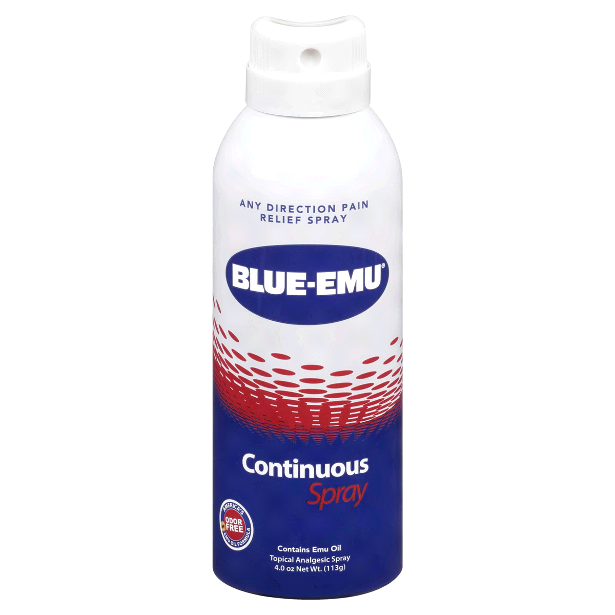 slide 1 of 6, Blue-Emu Maximum Strength Continuous Spray Topical Analgesic Spray, 4 fl oz