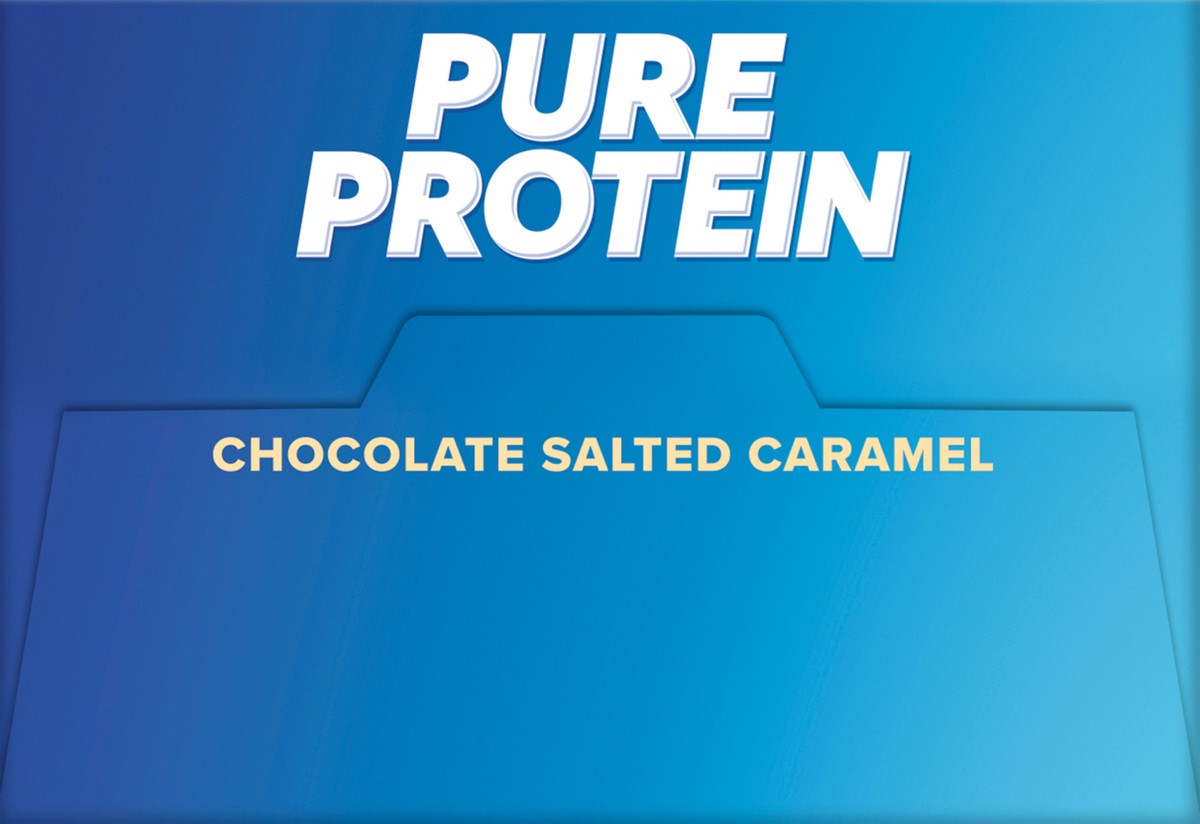 slide 10 of 15, Pure Protein Bars, Chocolate Salted Caramel, 19 g Protein, 1.76 oz, 6 ct, 6 ct