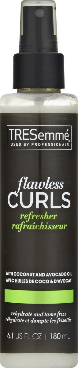 slide 5 of 9, TRESemmé Flawless Curls Curl Refresher Spray Flawless Curls, 6.1 oz, 6.1 oz