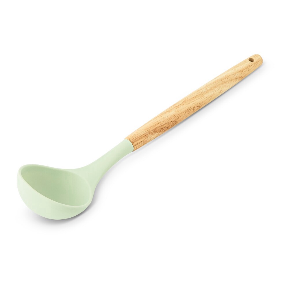 slide 2 of 3, Core Kitchen Silicone Ladle - Sage, 1 ct