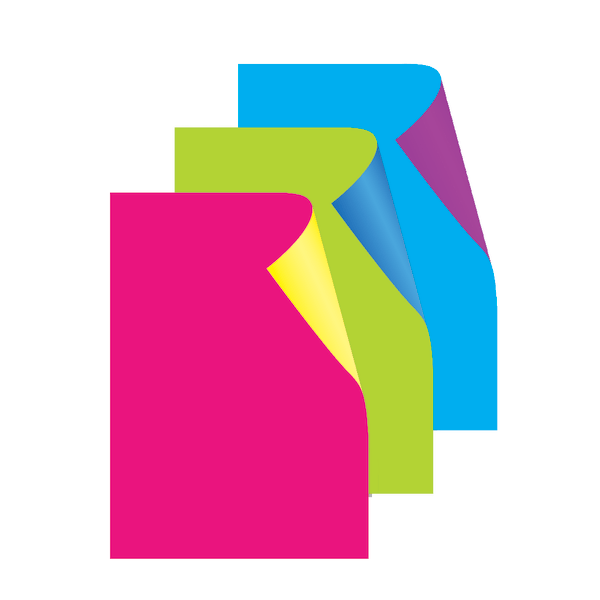 slide 4 of 4, Royal Brites Poster Boards, Neon Assorted, 3 ct