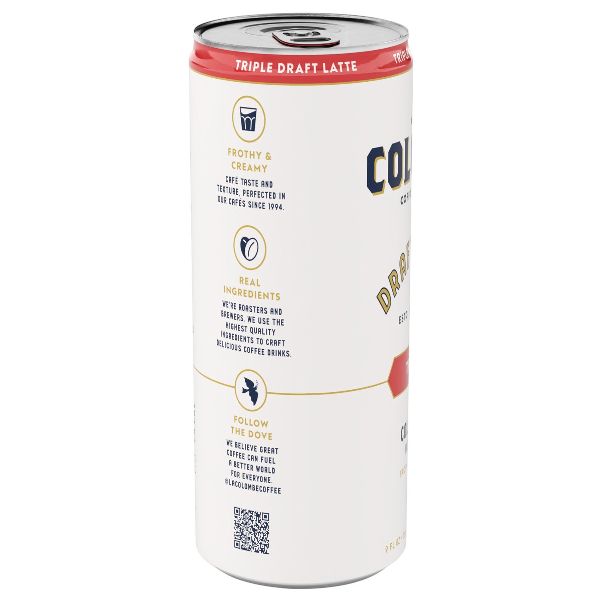 slide 3 of 4, La Colombe Triple Latte 9 fl Oz, 9 oz