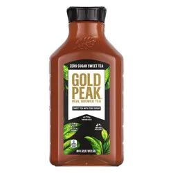 Gold Peak Zero Sugar Sweet Tea Bottle, 76 fl oz