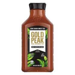 Gold Peak Zero Sugar Sweet Tea Bottle, 76 fl oz