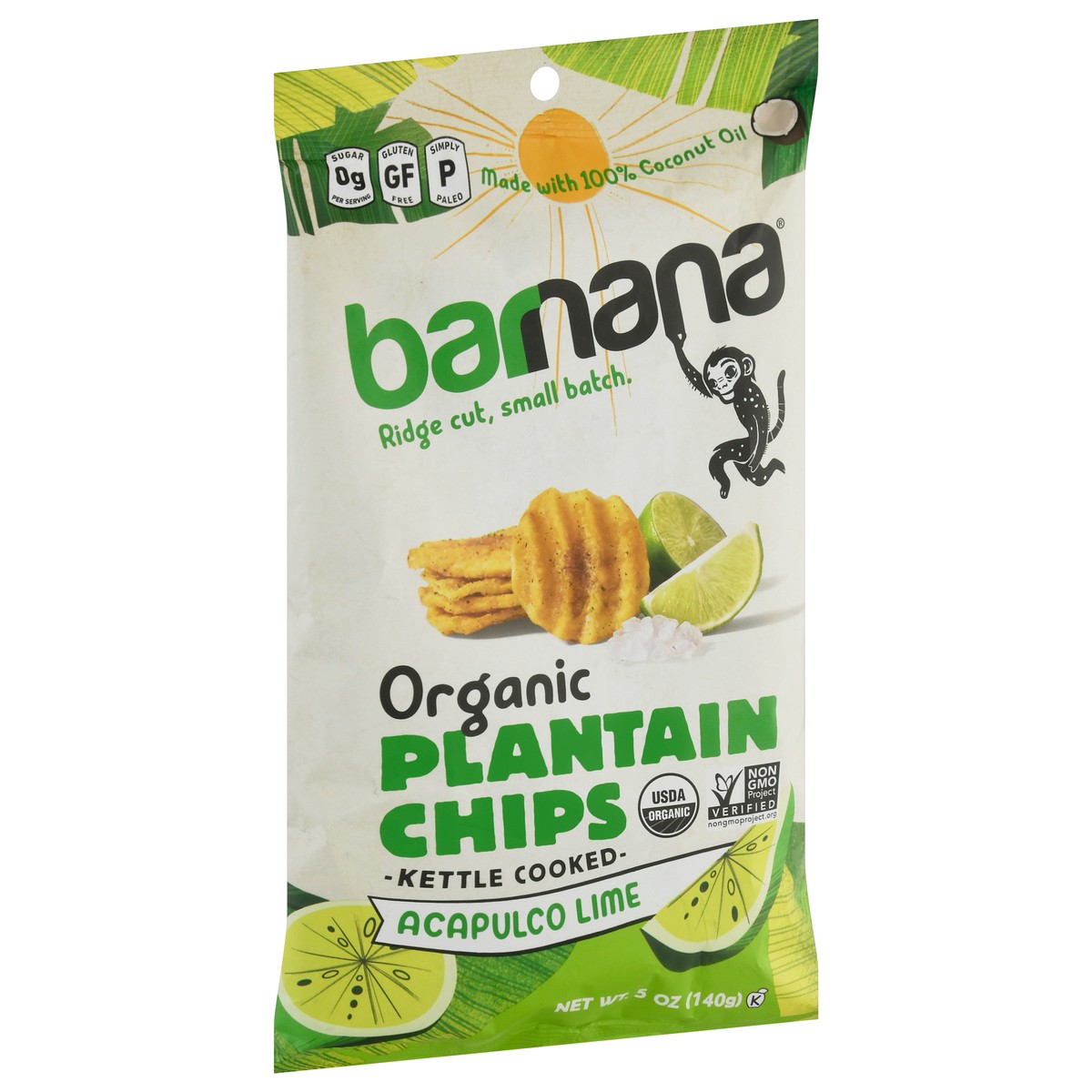 slide 6 of 9, Barnana Chips Plantain L, 5 oz