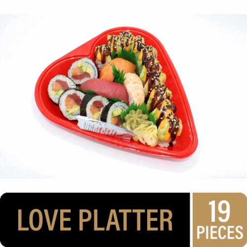 slide 1 of 1, Private Selection® Love Sushi Platter by Yummi Sushi™, 19 pc
