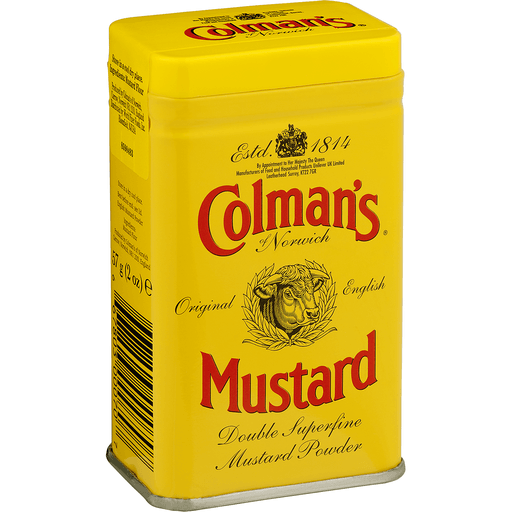 slide 2 of 7, Colman's Dry Hot Mustard, 2 oz