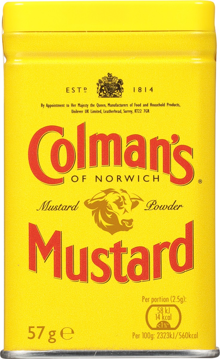 slide 2 of 9, Colman's of Norwich Powder Mustard 57 g, 57 g