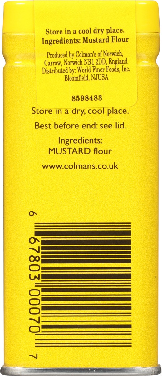 slide 8 of 9, Colman's of Norwich Powder Mustard 57 g, 57 g