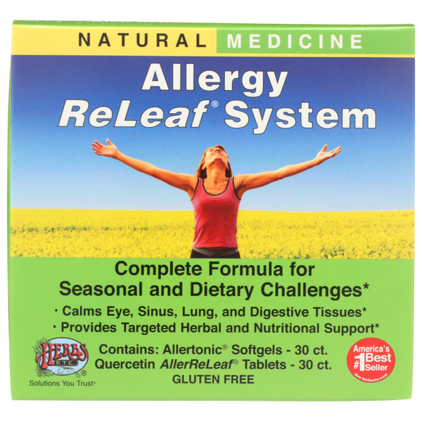 slide 1 of 1, Herbs, Etc. Allergy Releaf System, 60 ct