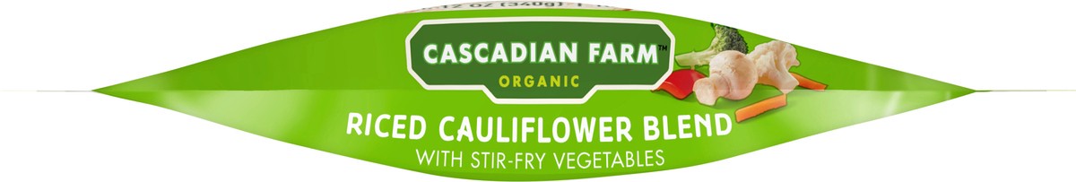 slide 4 of 9, Cascadian Farm Organic Cauliflower Blend, Stir-fry Vegetables, Non-GMO, 12 oz, 12 oz