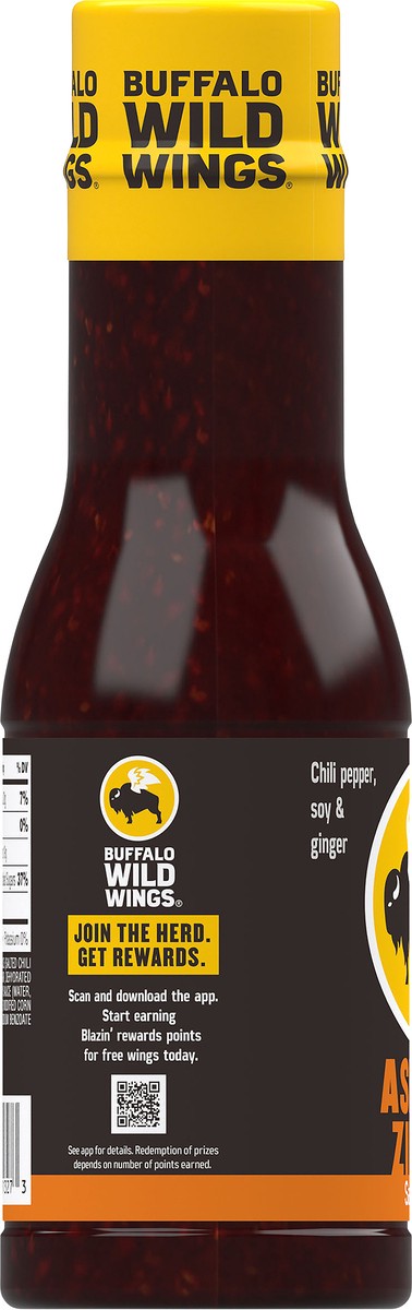 slide 8 of 9, Buffalo Wild Wings Asian Zing Sauce 12 fl oz, 12 fl oz