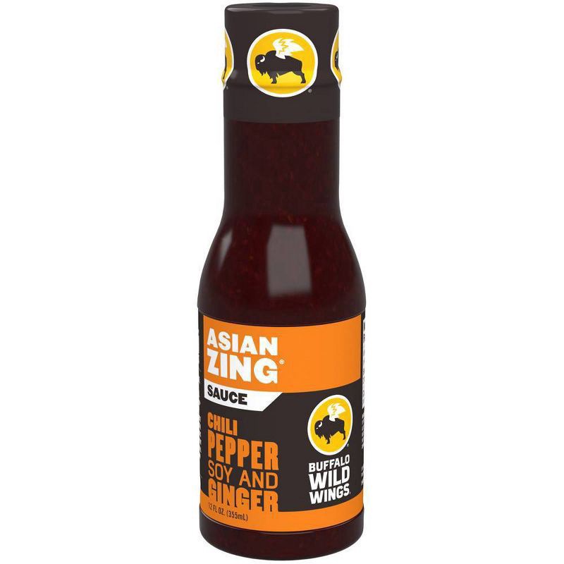 slide 1 of 9, Buffalo Wild Wings Asian Zing Sauce 12 fl oz, 12 fl oz