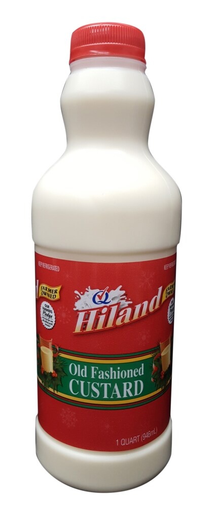 slide 1 of 1, Hiland Dairy Old Fashioned Custard, 1 qt